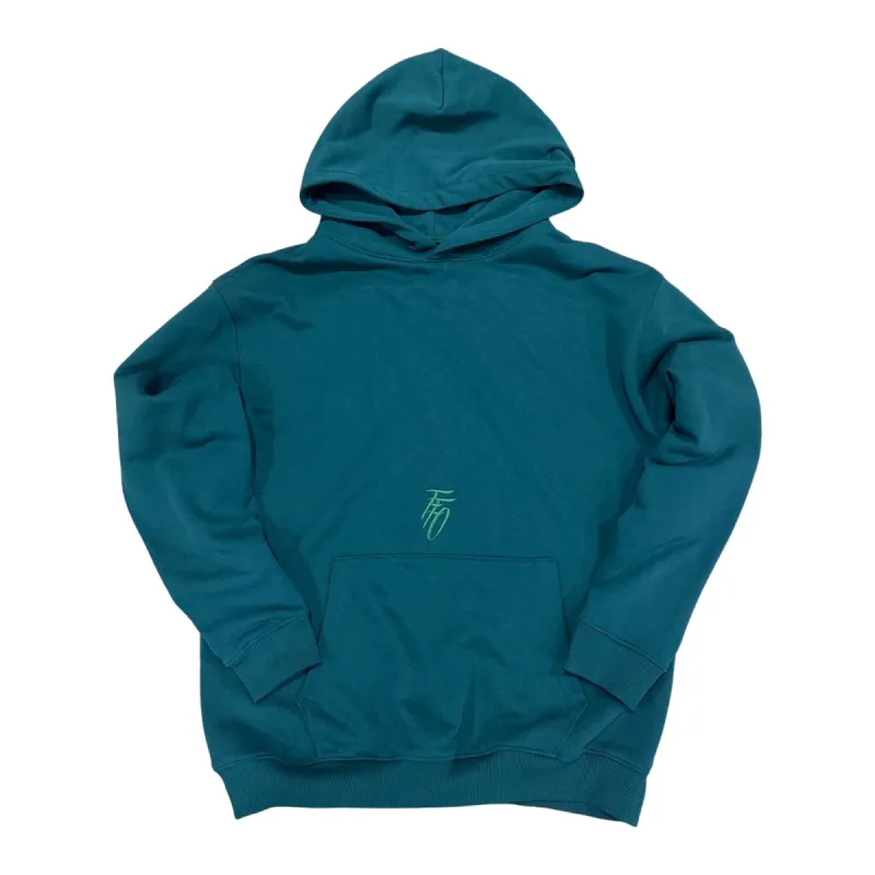 Centre Logo Classic Hoodie - Royal Green sold by Far From Ordinary