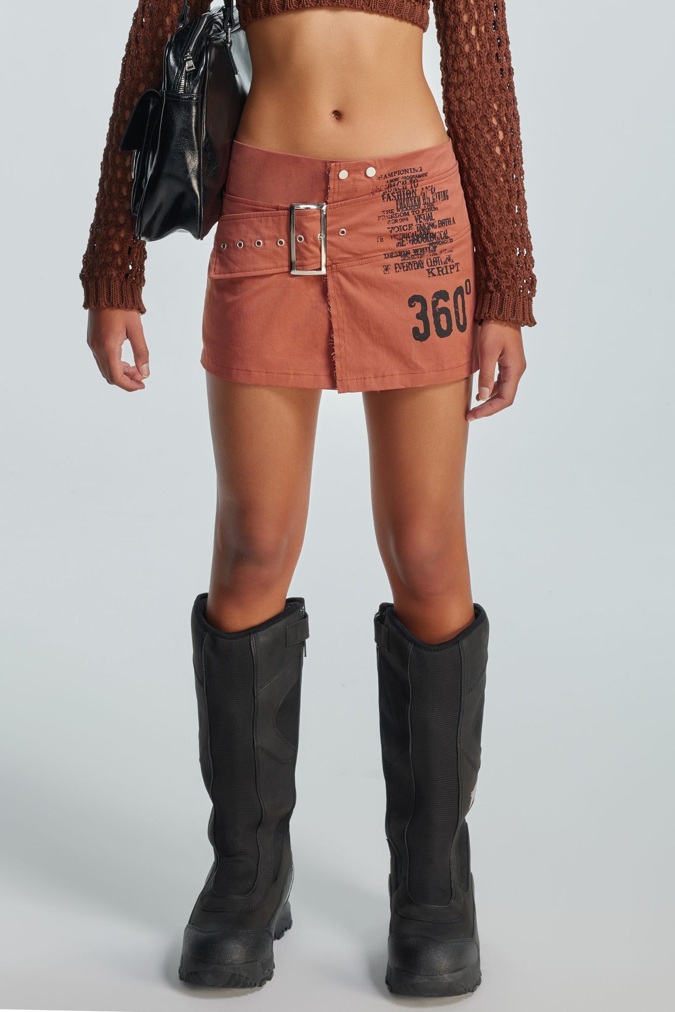 Dusk Cargo Skirt sold by The Kript product image thumbnail 4