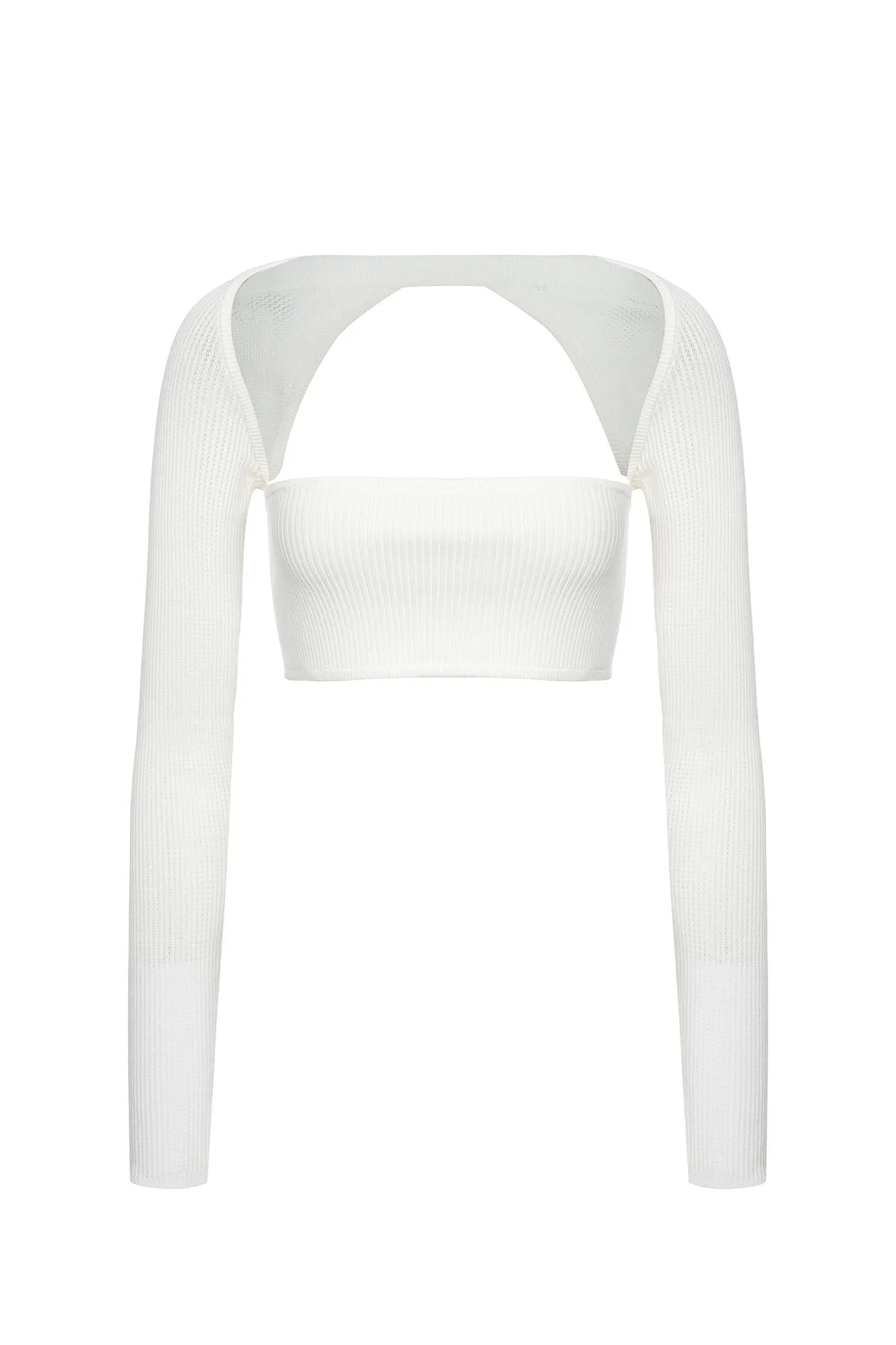 Luelle Top - White sold by The Kript