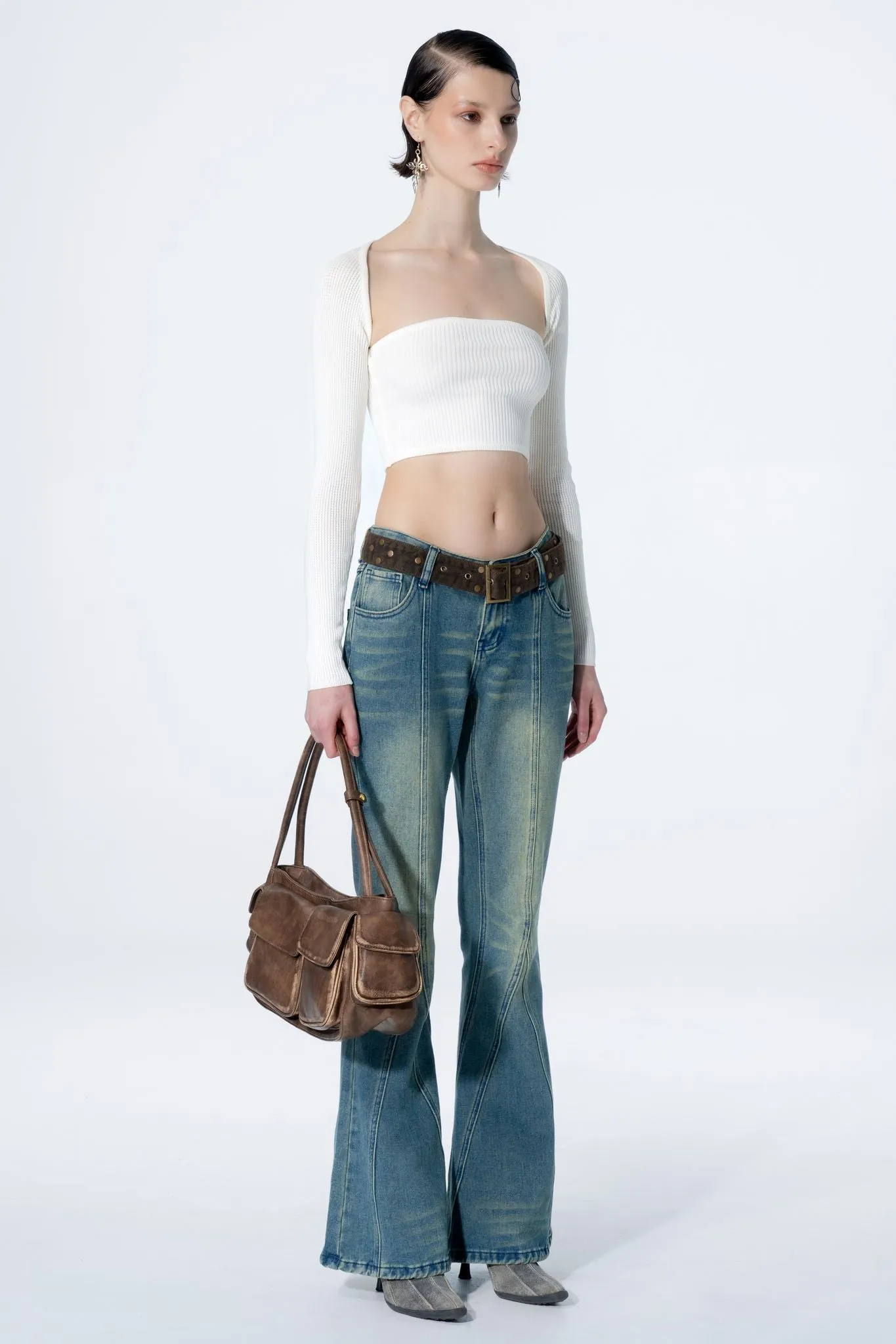 Luelle Top - White sold by The Kript product image thumbnail 4