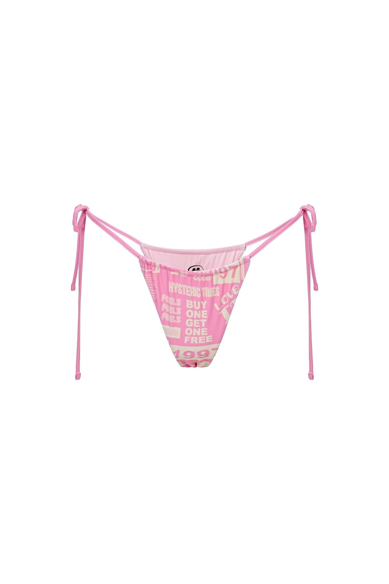 Dai Bikini Bottom - Pink sold by The Kript