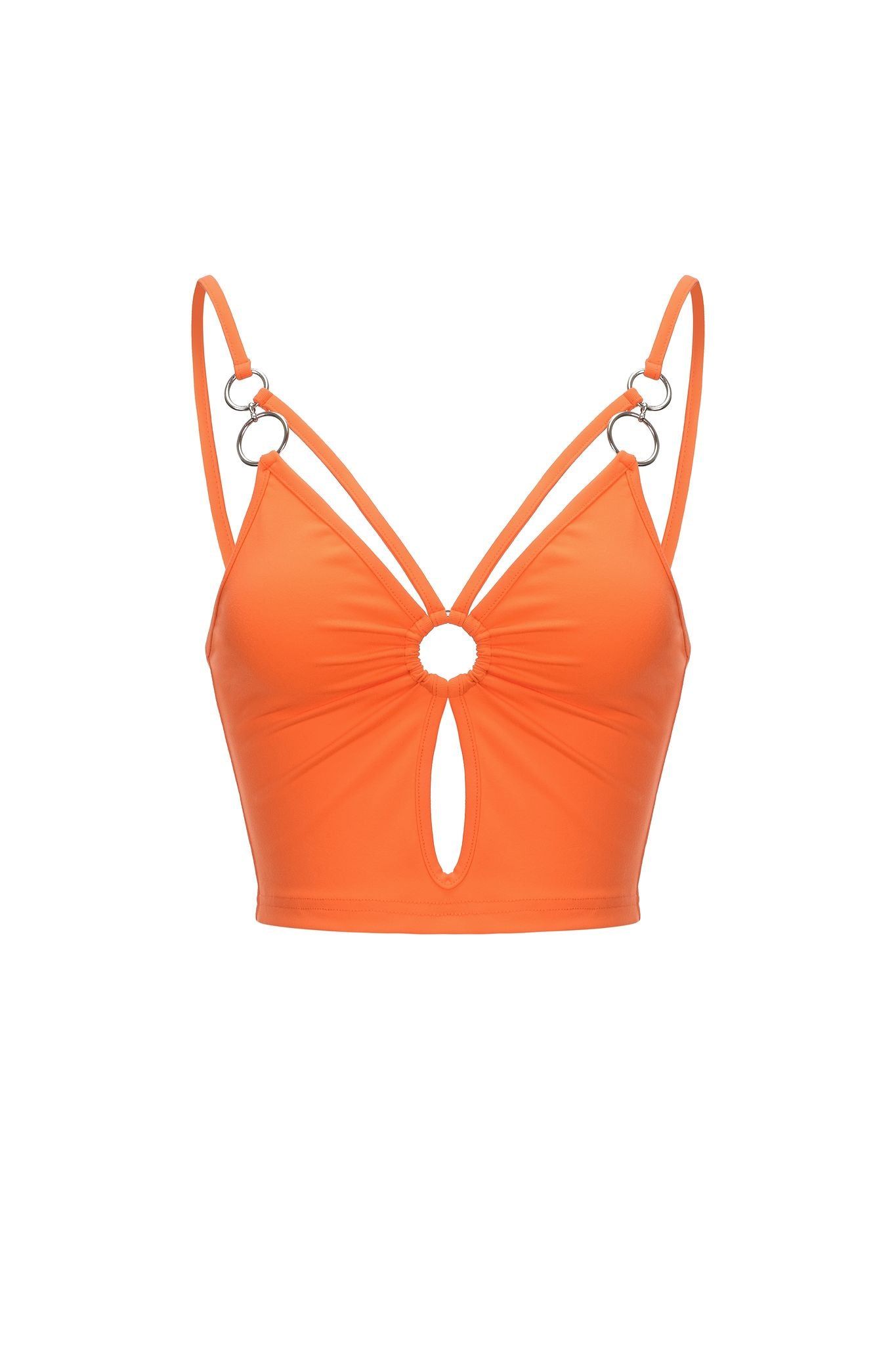 Saya Top - Orange sold by The Kript