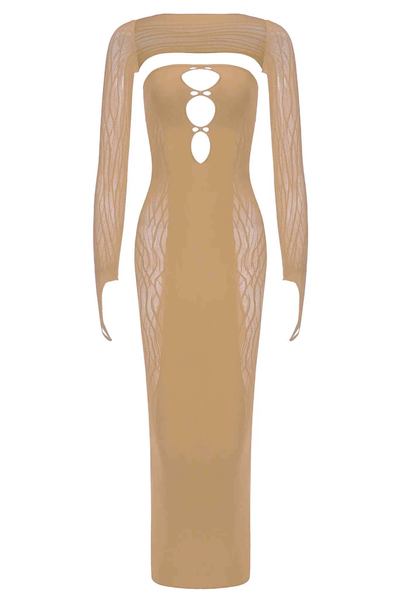 Hexen Dress - Nude sold by The Kript