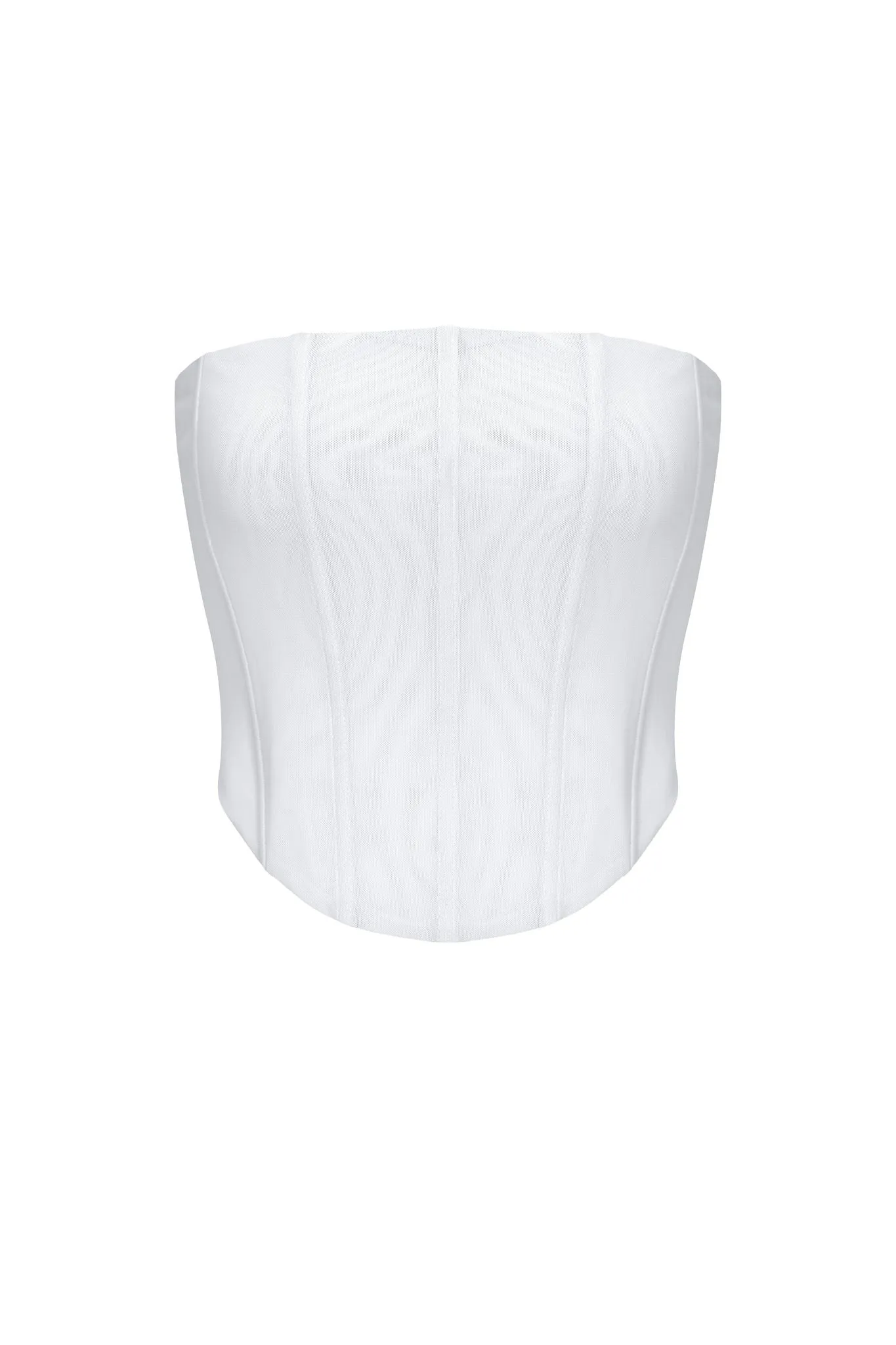 Gemma Corset - White sold by The Kript