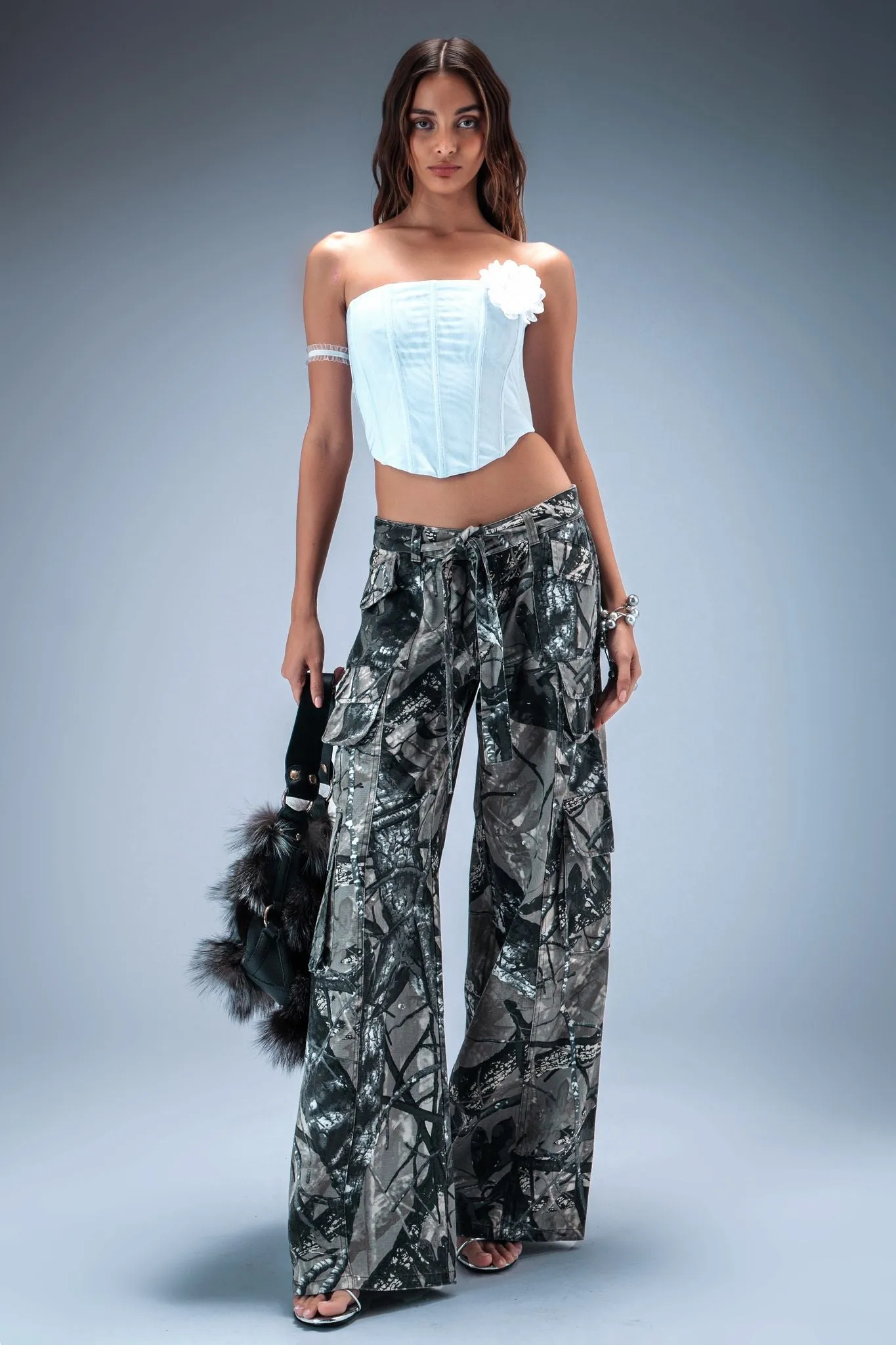 Gemma Corset - White sold by The Kript product image thumbnail 3