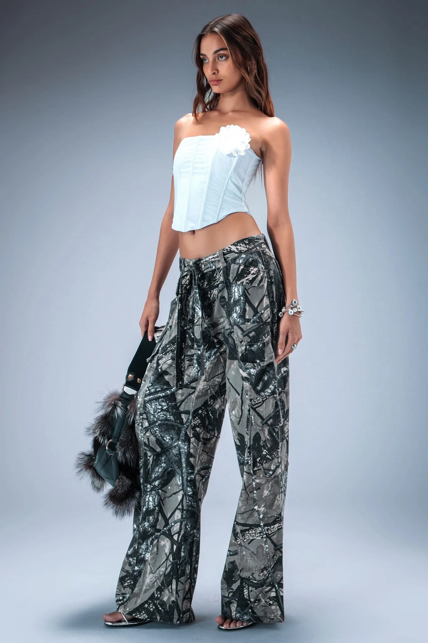 Gemma Corset - White sold by The Kript product image thumbnail 4