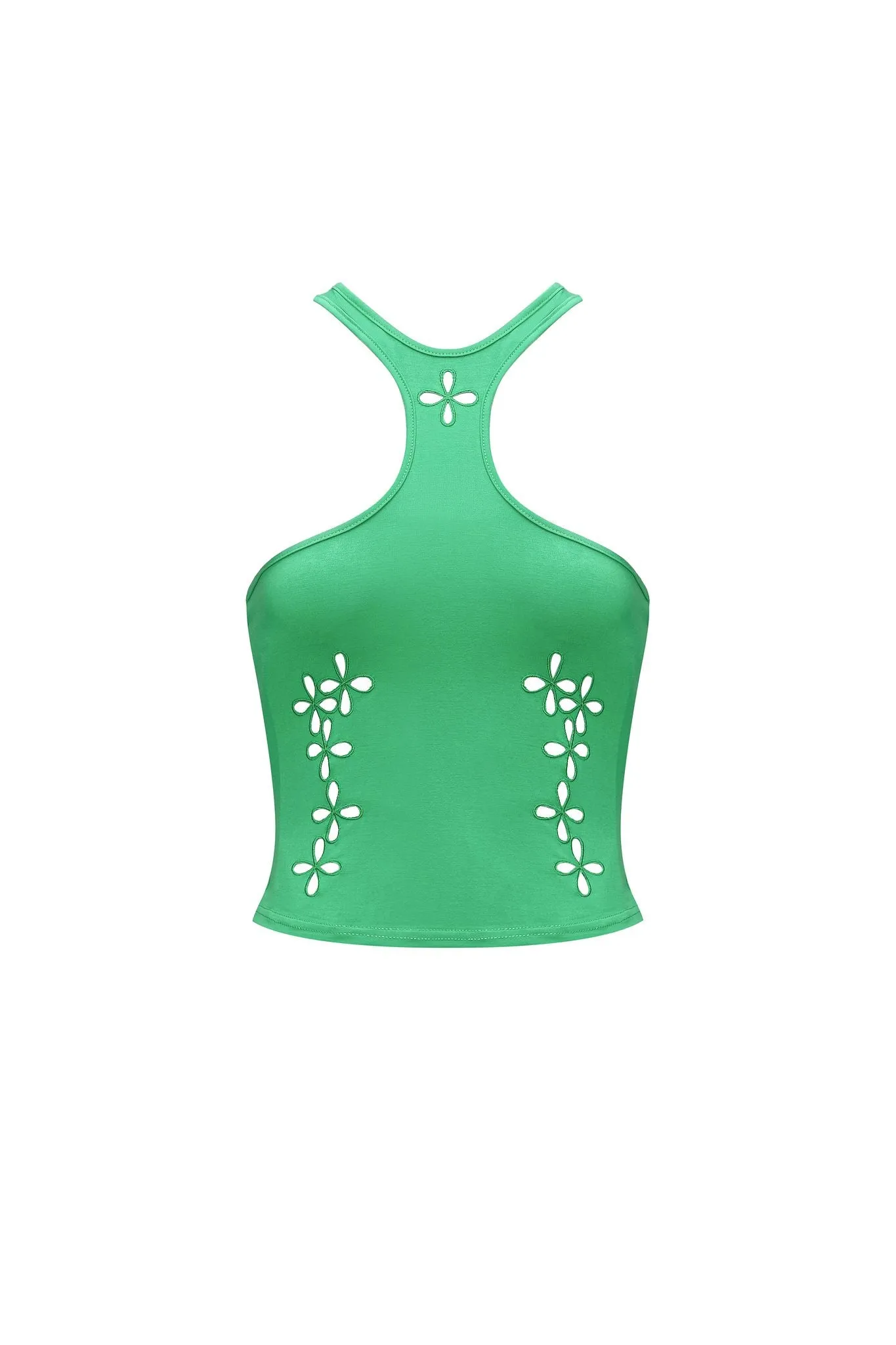 Renu Top - Green sold by The Kript