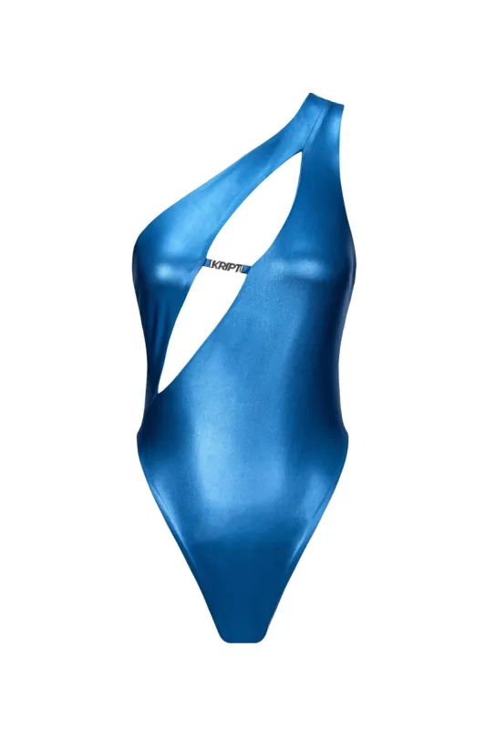 Trysta Bodysuit - Electric Blue sold by The Kript