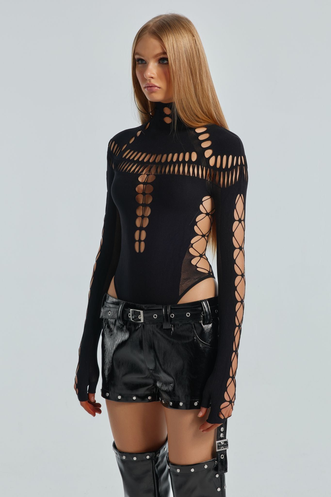 Beckett Bodysuit - Black sold by The Kript product image thumbnail 3