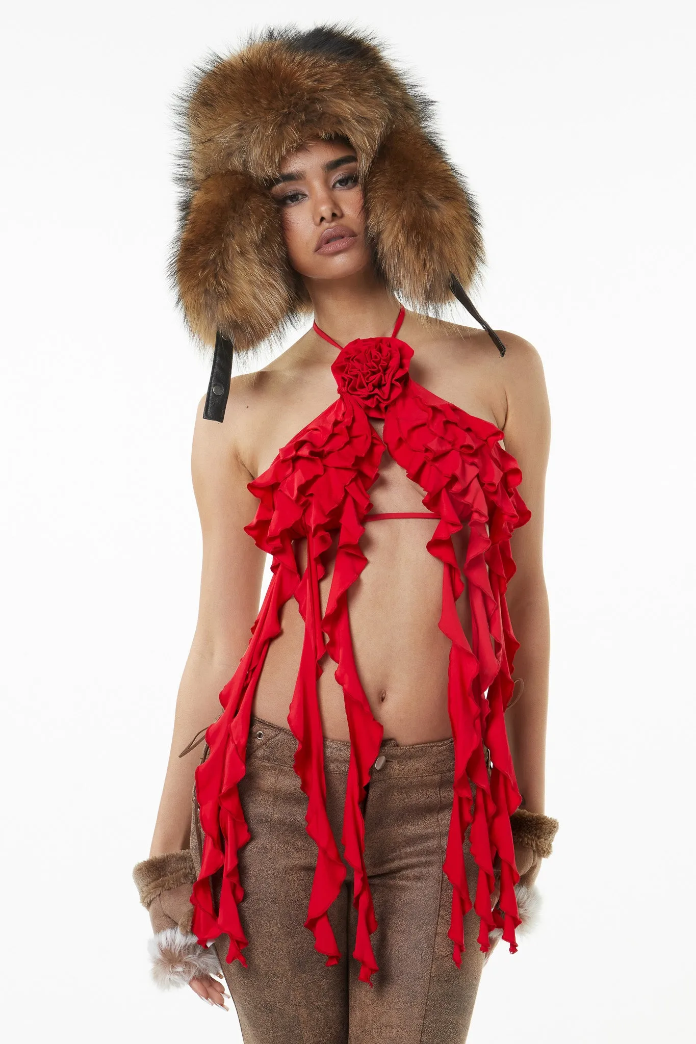 Briar Top - Red sold by The Kript product image thumbnail 3