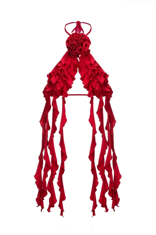 Briar Top - Red sold by The Kript