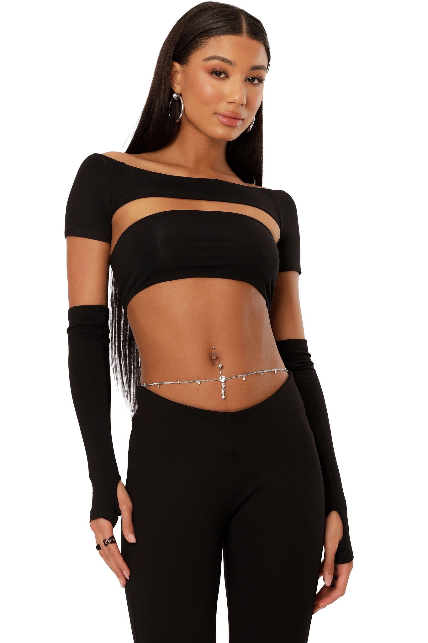 Iggy Top - Black sold by The Kript product image thumbnail 3