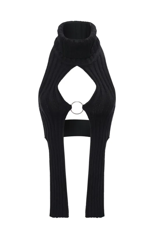 Albani Top - Black sold by The Kript