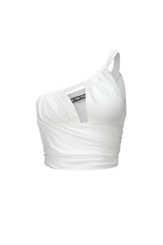 Erlina Top - White sold by The Kript