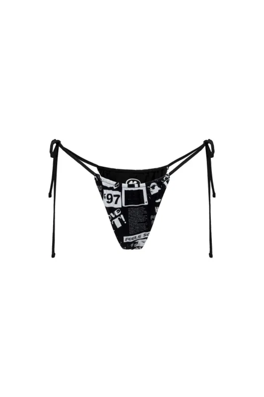 Dai Bikini Bottom - Black sold by The Kript
