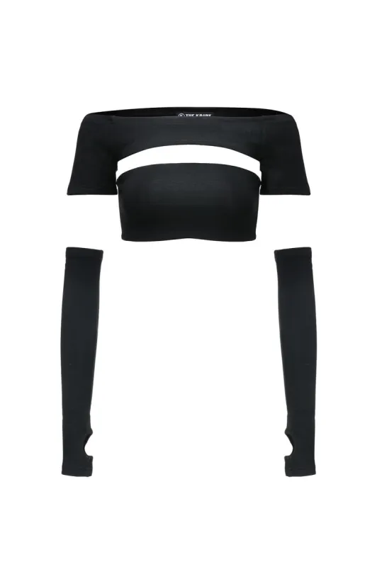 Iggy Top - Black sold by The Kript