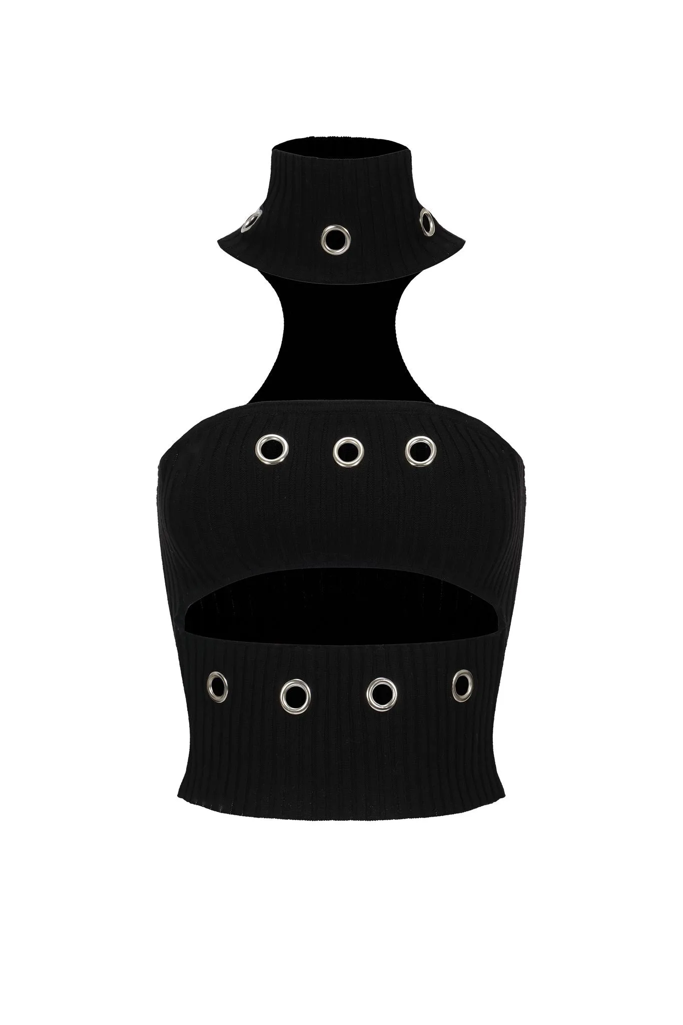 Cameron Top - Black sold by The Kript