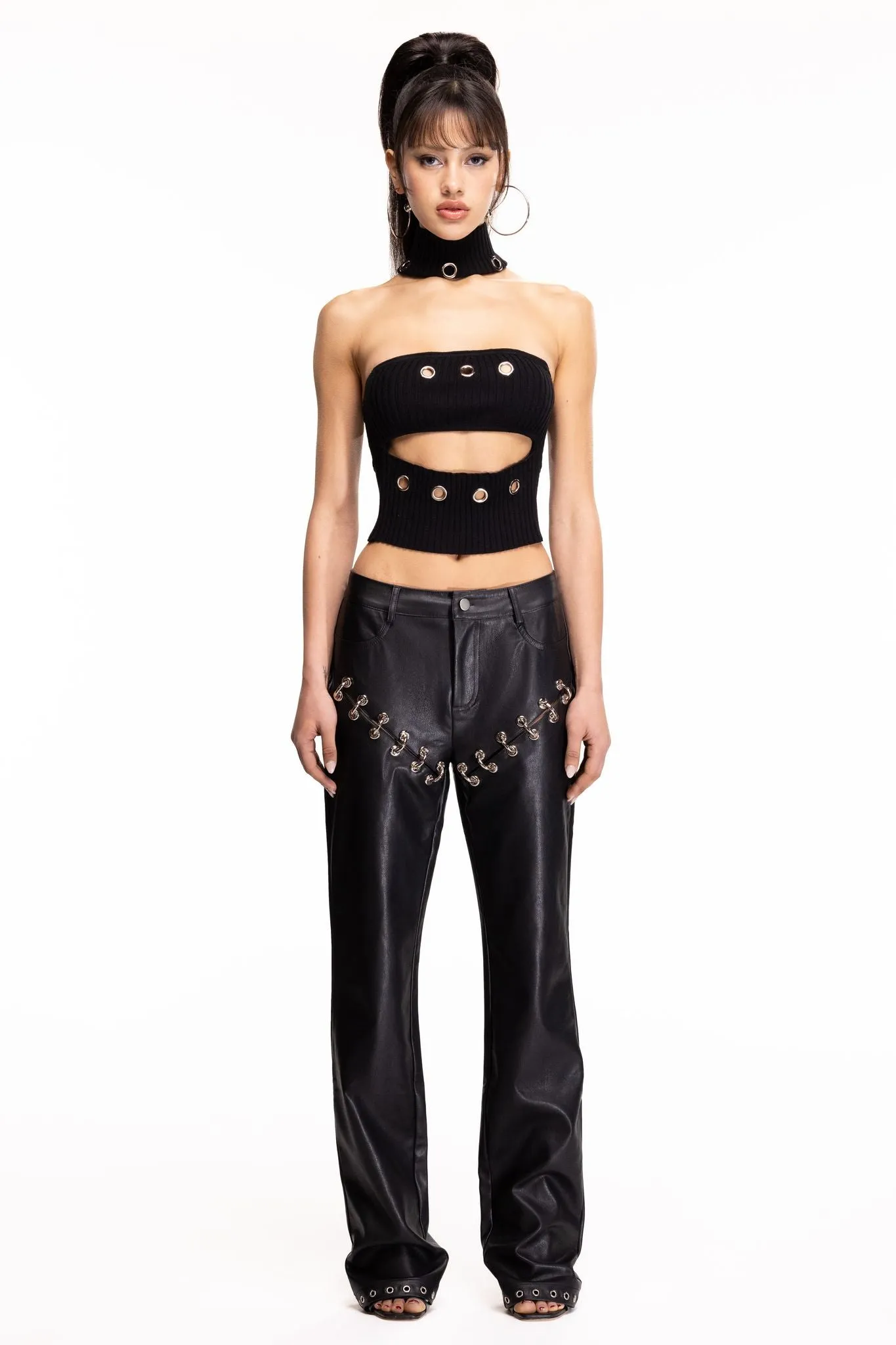 Cameron Top - Black sold by The Kript product image thumbnail 4