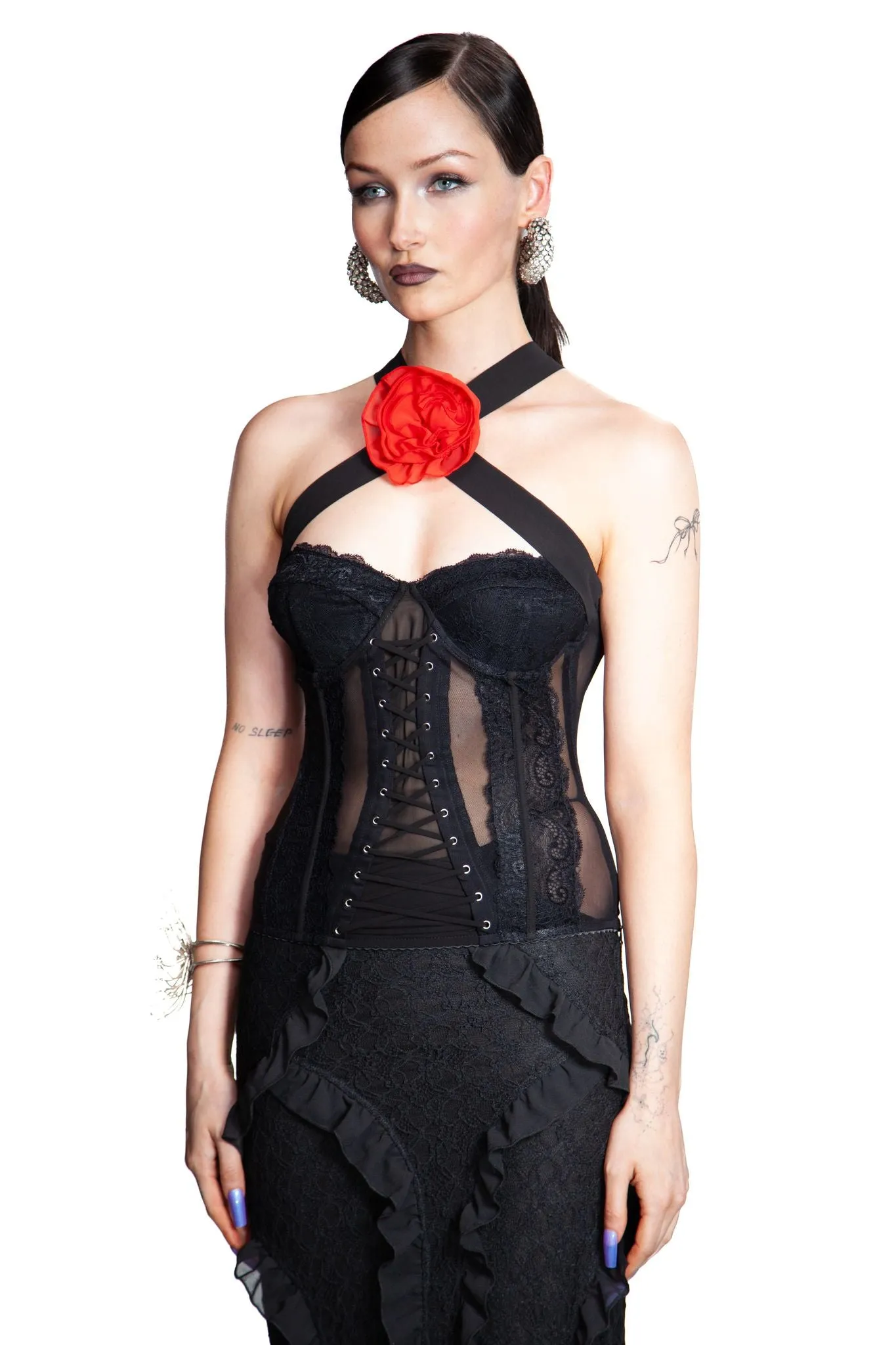 Kaelle Corset - Black sold by The Kript product image thumbnail 4
