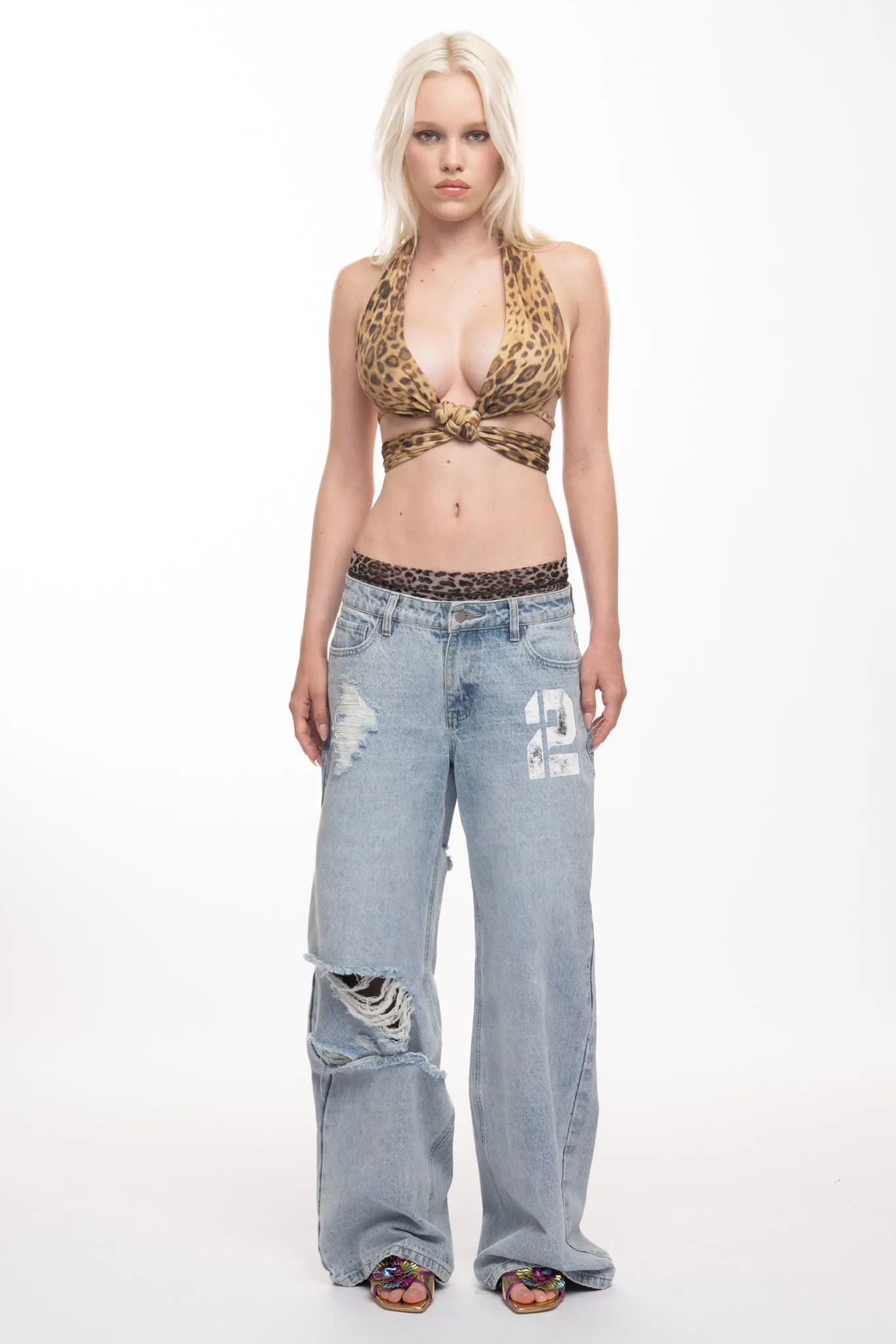 Winda Top - Leopard sold by The Kript product image thumbnail 3