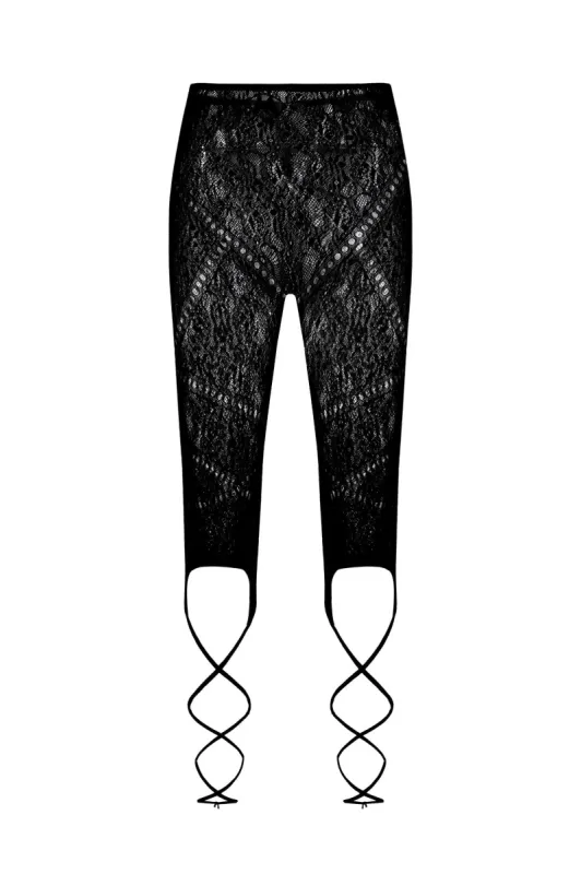 Dahlia Capri Legging - Black made by The Kript