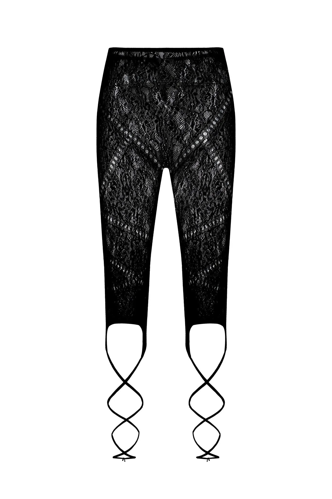 Dahlia Capri Legging - Black sold by The Kript