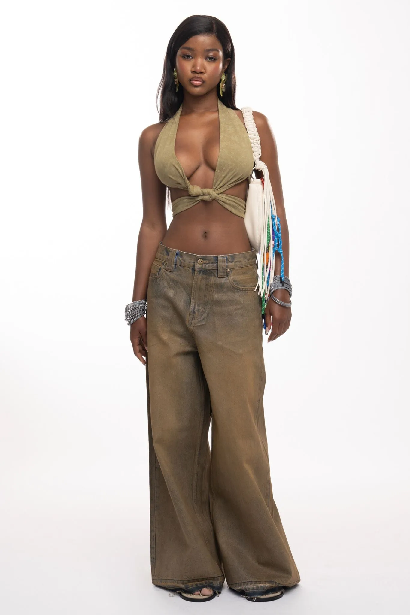 Winda Top - Olive sold by The Kript product image thumbnail 4