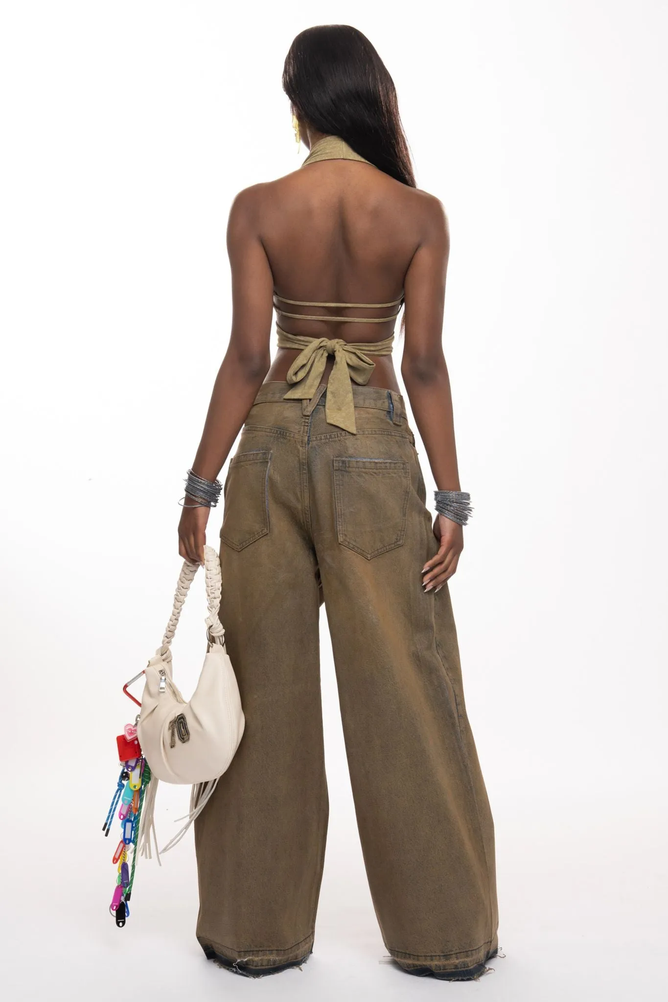 Winda Top - Olive sold by The Kript product image thumbnail 5