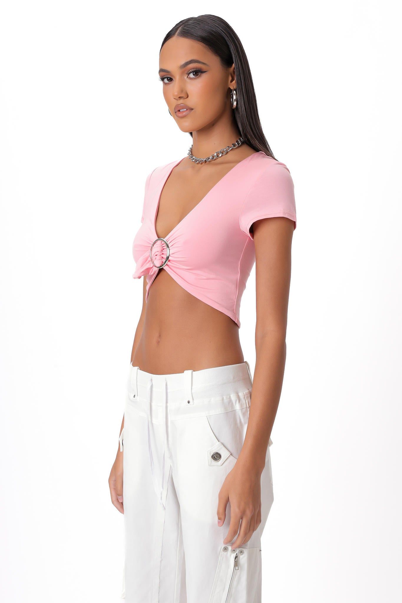Aster Top - Pink sold by The Kript product image thumbnail 5