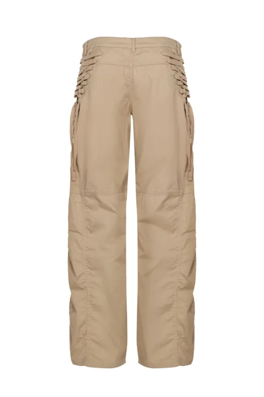 Carver Cargo Pants - Tan sold by The Kript