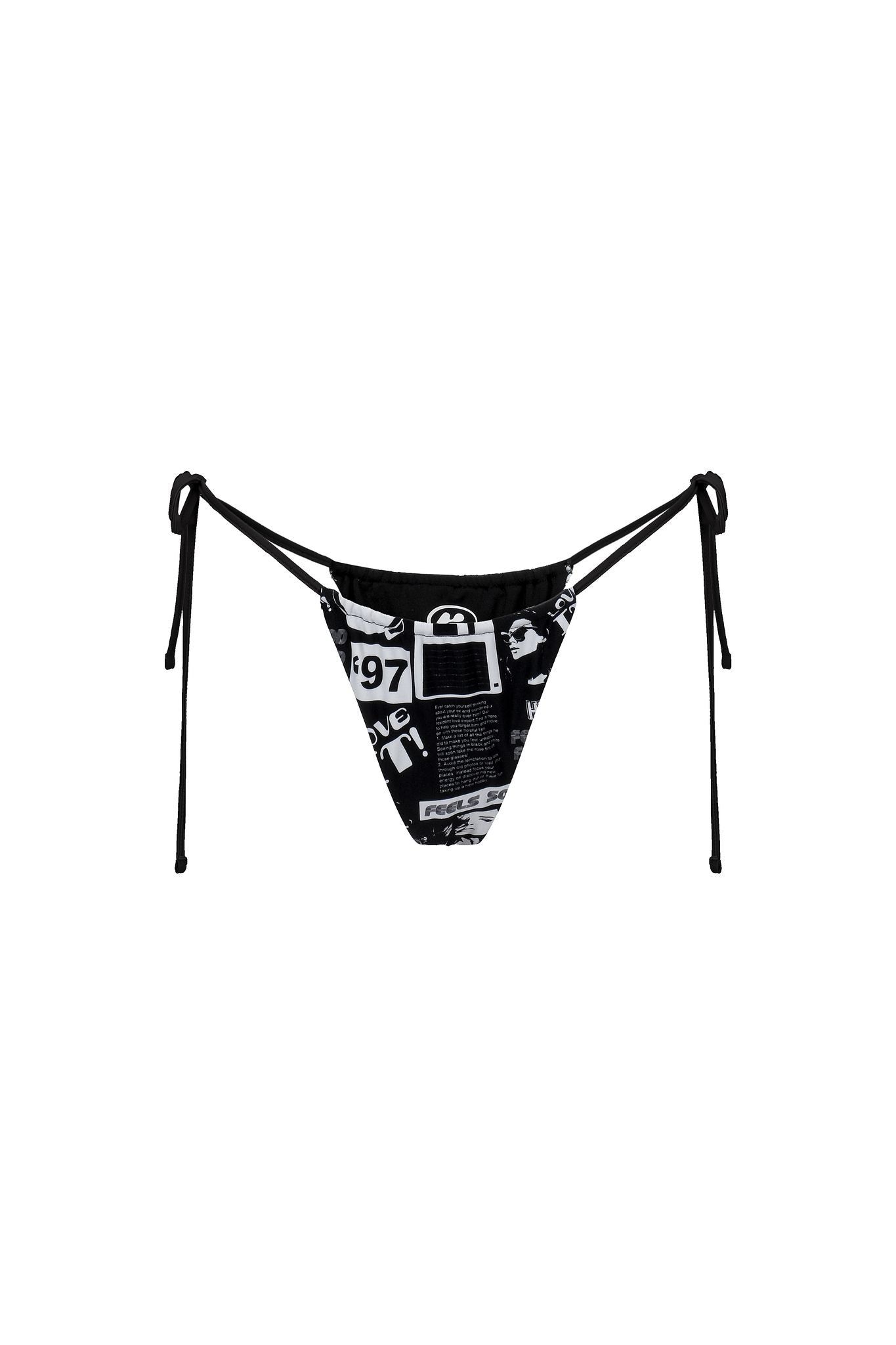 Dai Bikini Bottom - Black sold by The Kript