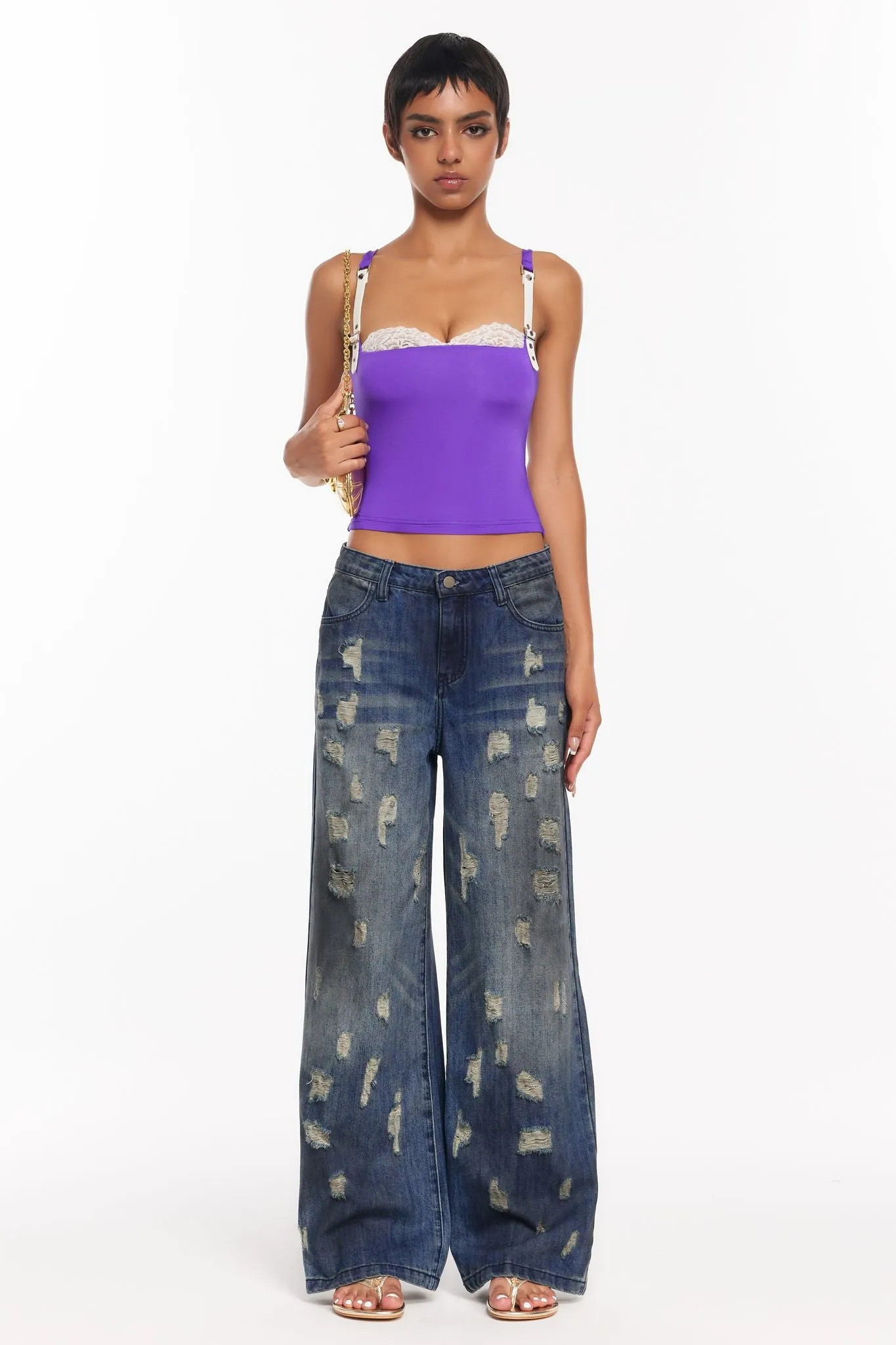 Ailani Top - Purple sold by The Kript product image thumbnail 4