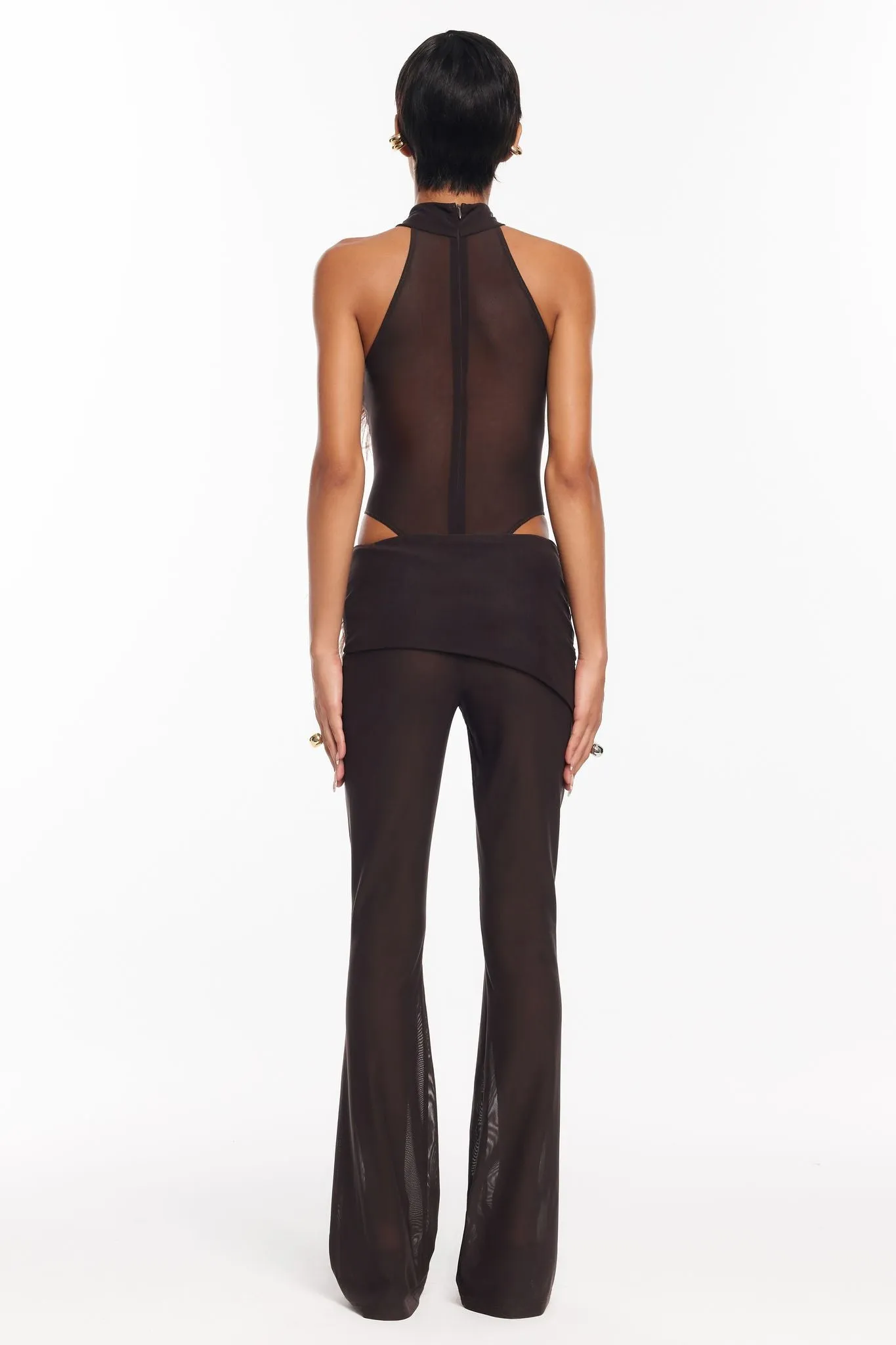 Velora Bodysuit - Brown sold by The Kript product image thumbnail 4