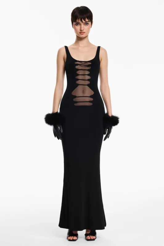 Celia Dress - Black sold by The Kript