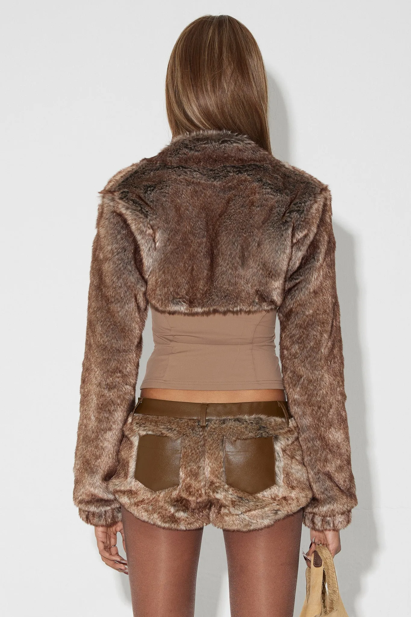 Ursel Fur Jacket sold by The Kript