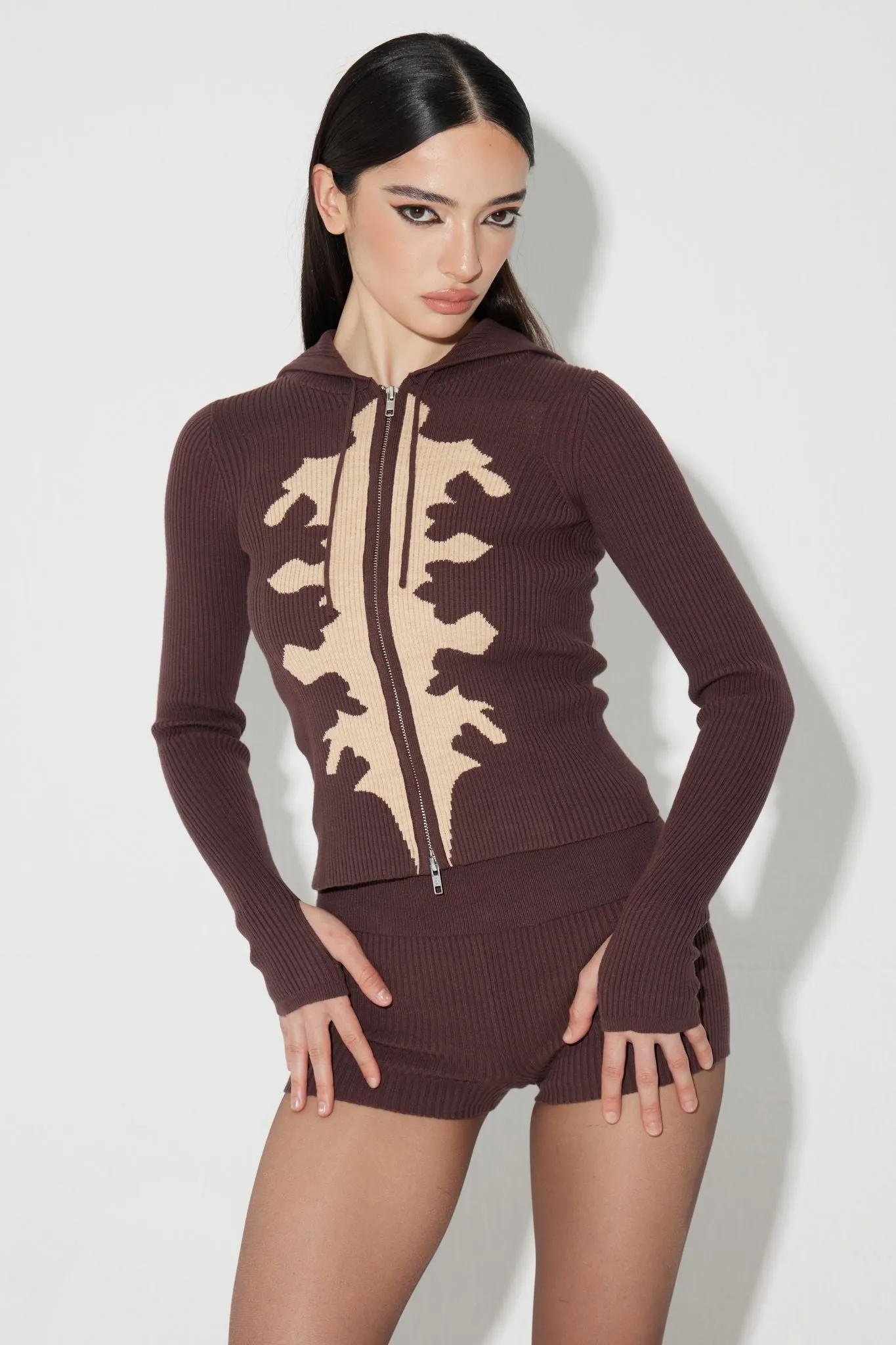 Maeve Zip Sweater sold by The Kript product image thumbnail 3