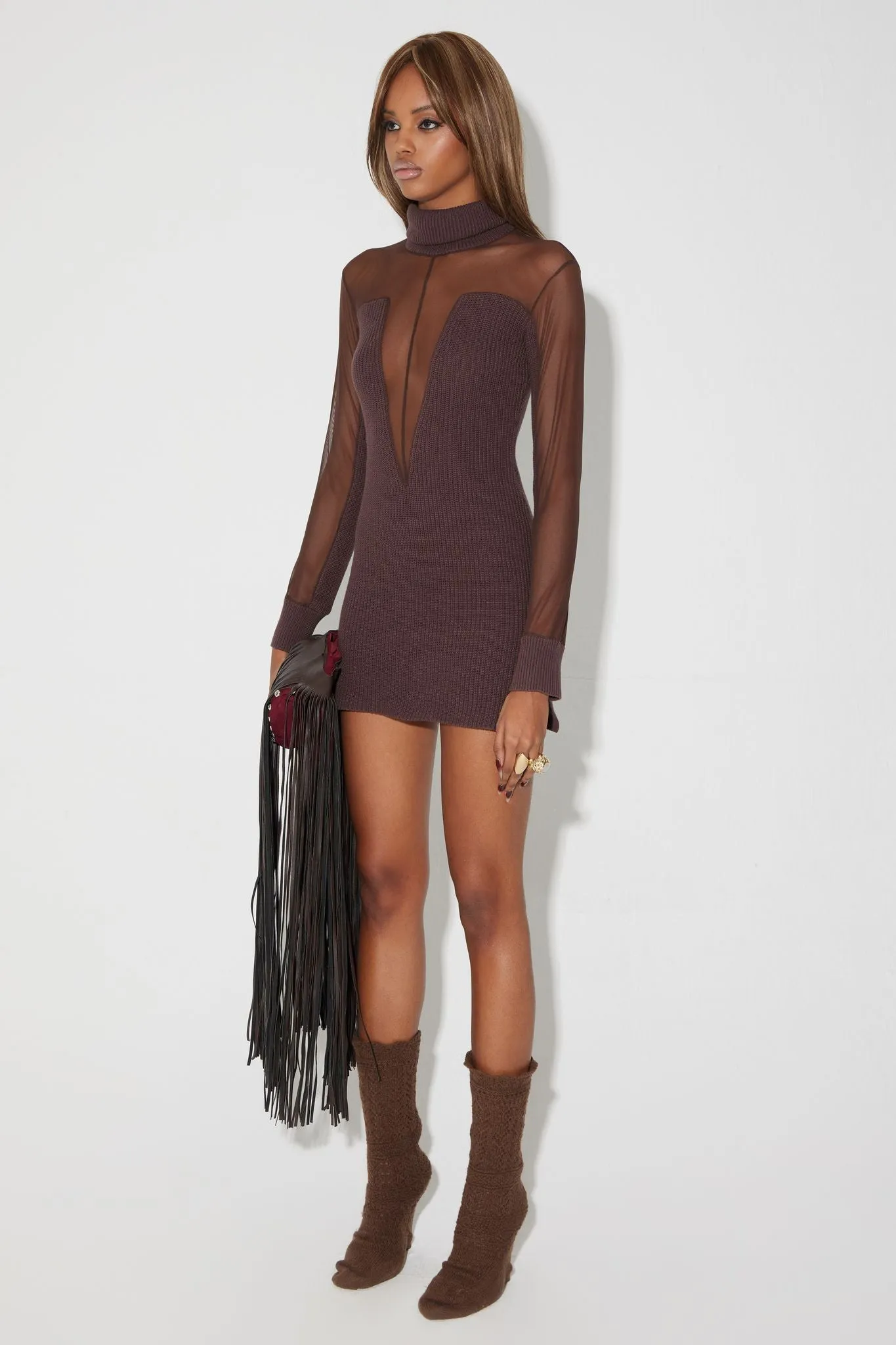 Ella Knit Dress sold by The Kript product image thumbnail 3