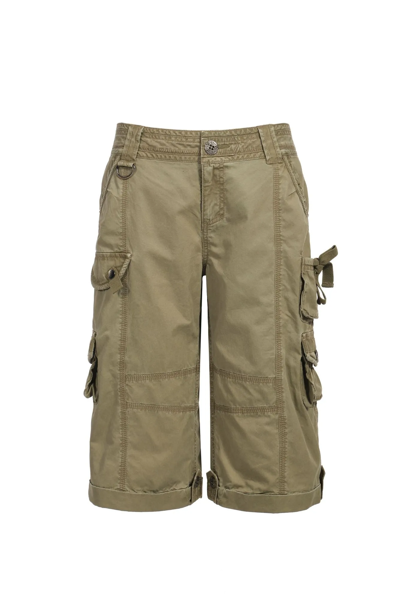 Emery Cargo Shorts - Olive sold by The Kript product image thumbnail 5