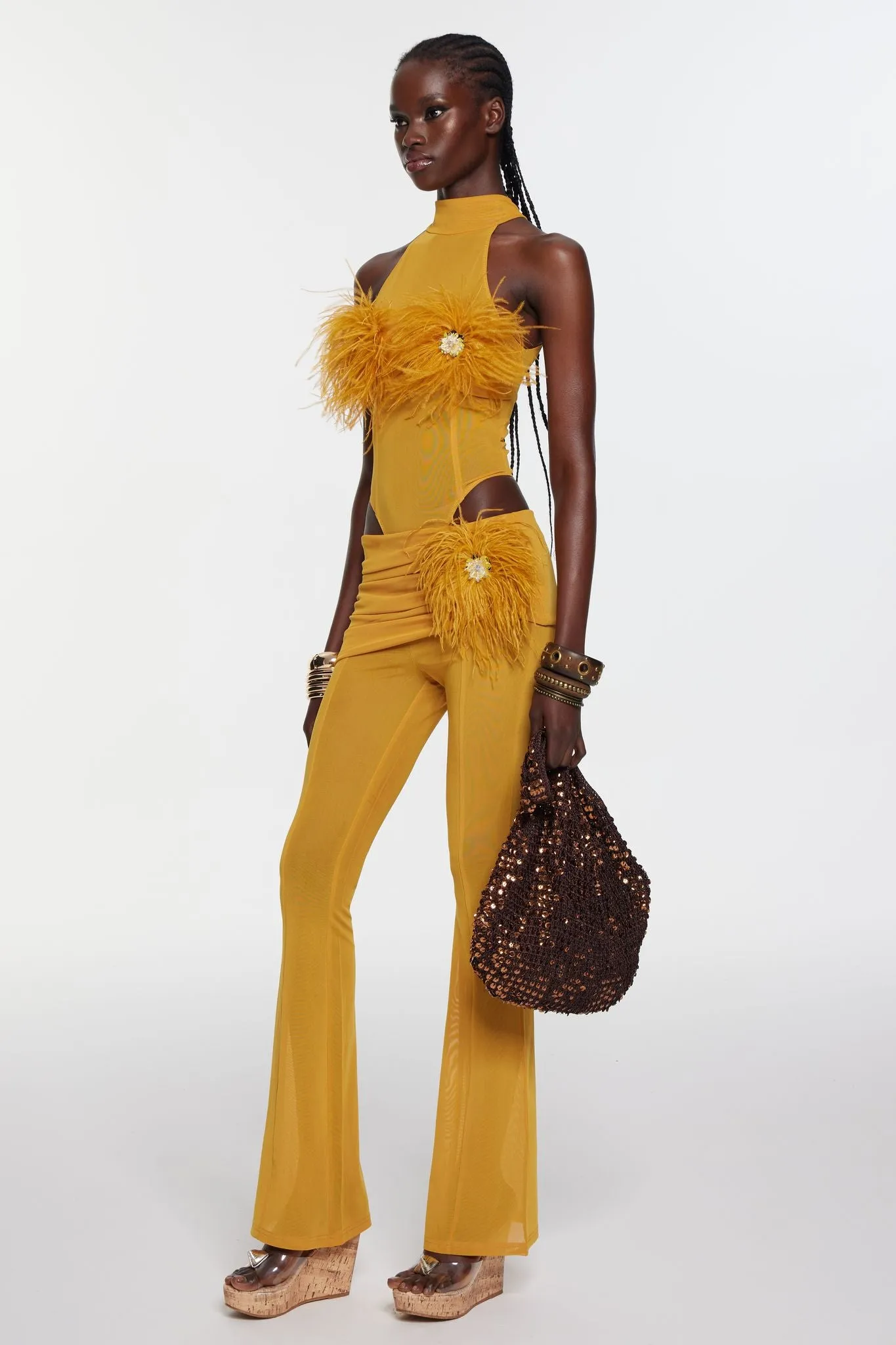 Velora Pants - Saffron sold by The Kript product image thumbnail 3