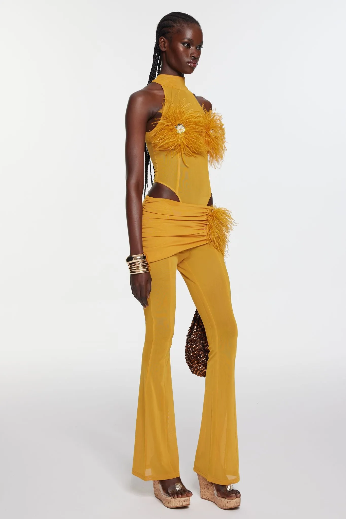 Velora Pants - Saffron sold by The Kript product image thumbnail 2
