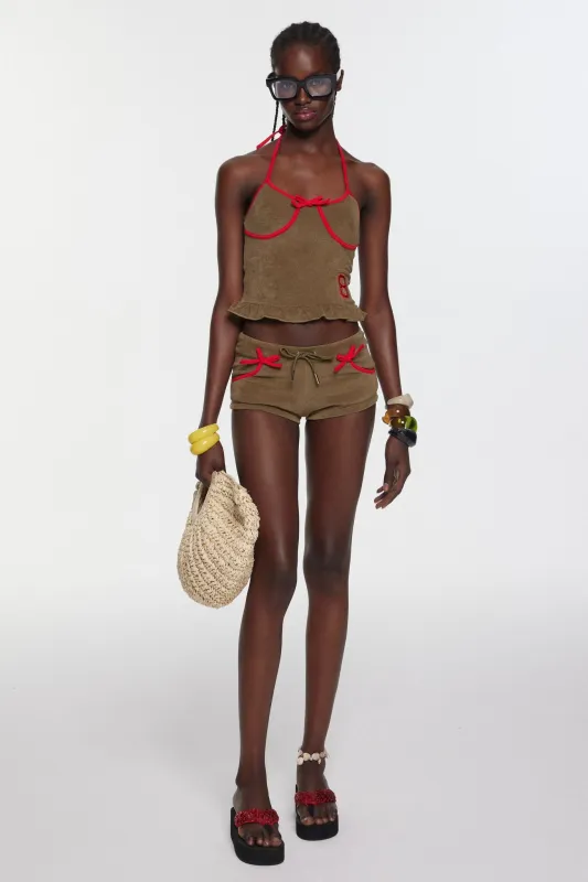 Alyse Shorts - Olive sold by The Kript