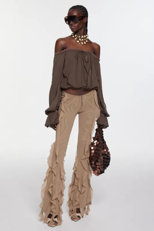 Selenia Pants - Nude made by The Kript