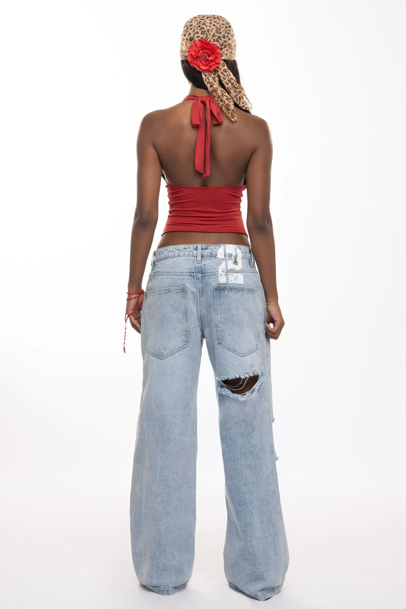 Ginny Top - Red sold by The Kript product image thumbnail 5