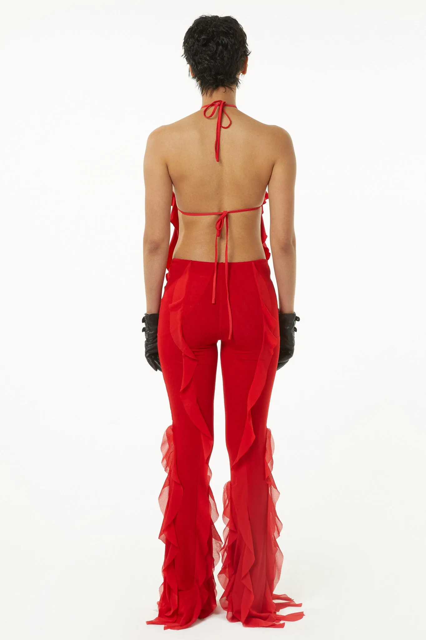 Selenia Pants - Red sold by The Kript product image thumbnail 5
