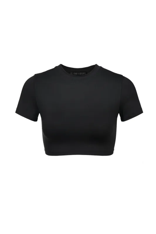 Zana Top - Black sold by The Kript