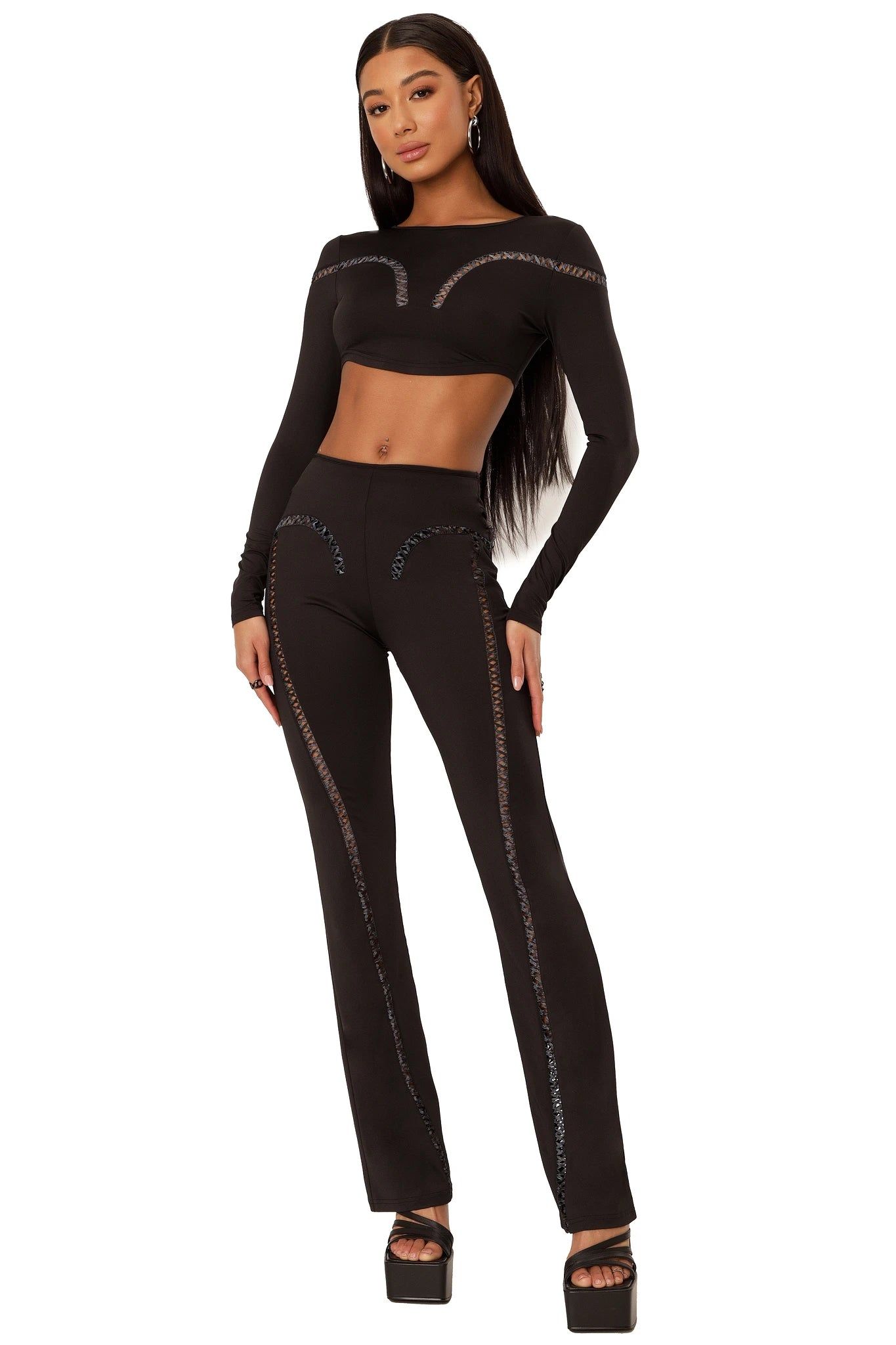 Sarff Top - Black sold by The Kript product image thumbnail 5