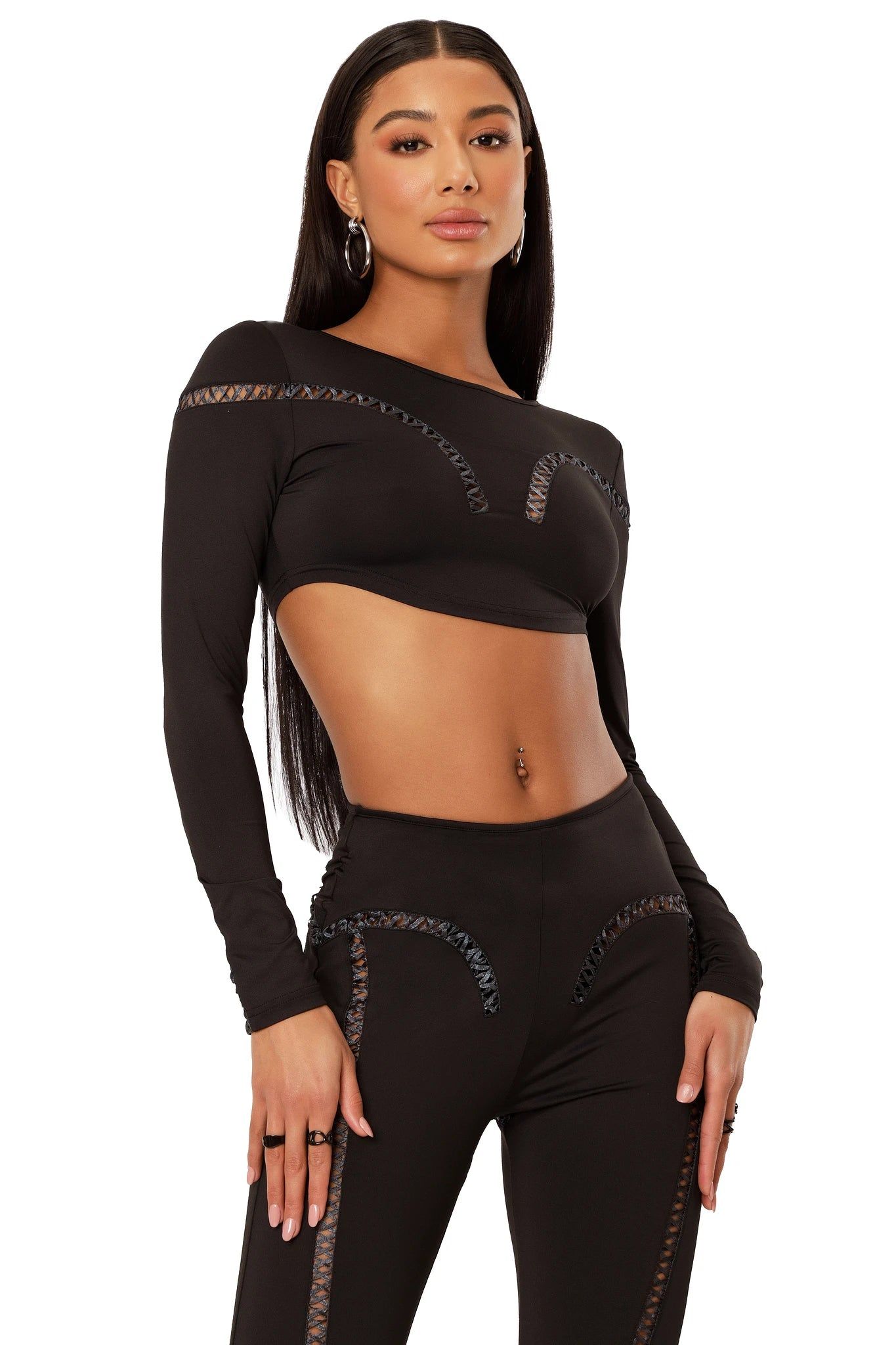 Sarff Top - Black sold by The Kript product image thumbnail 4