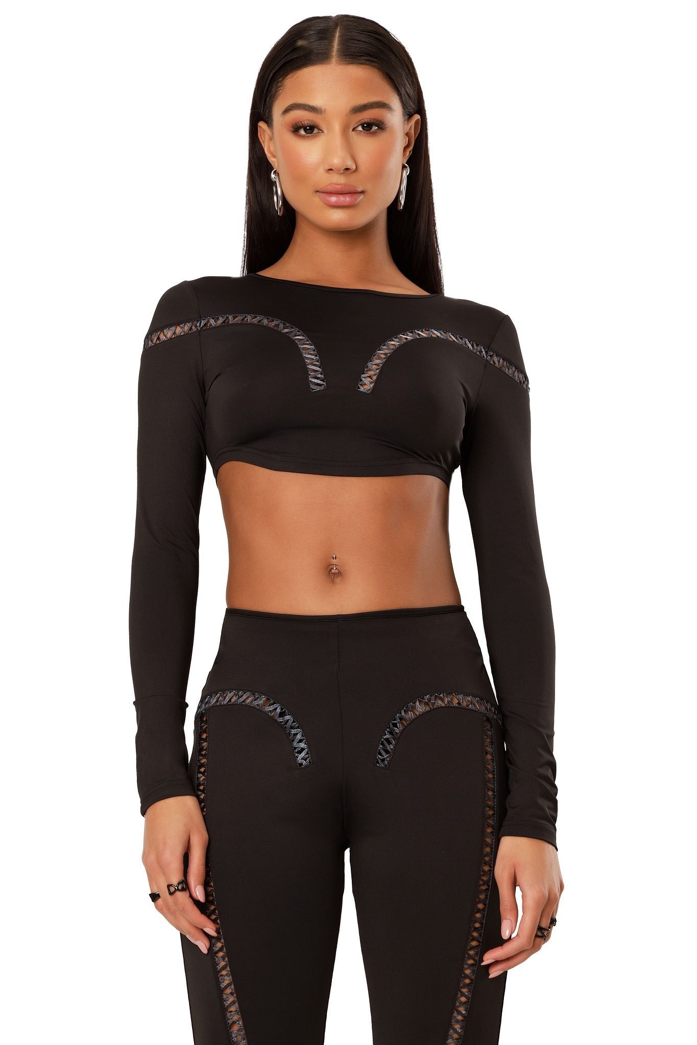 Sarff Top - Black sold by The Kript product image thumbnail 3