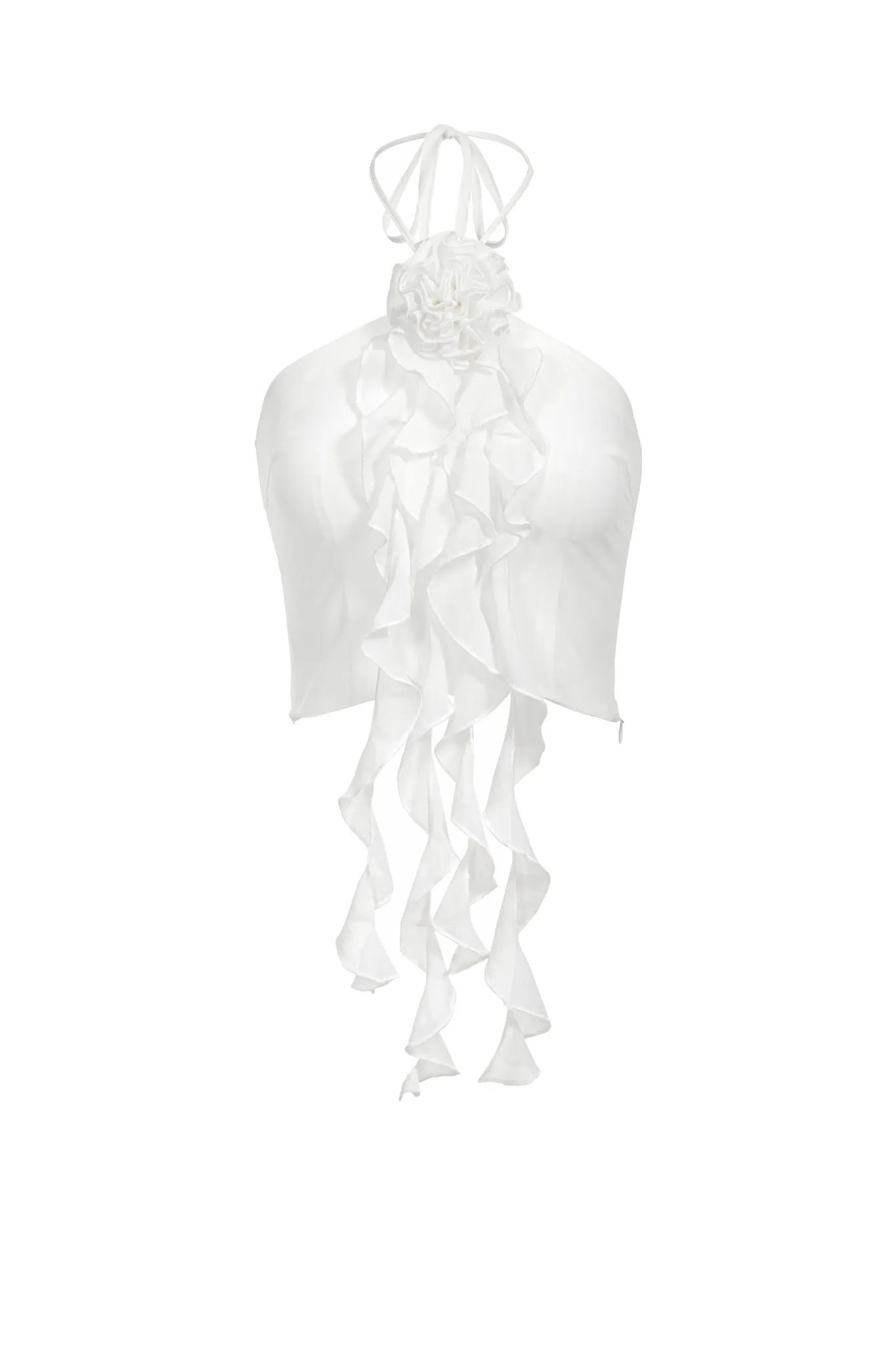 Sydney Top - White sold by The Kript