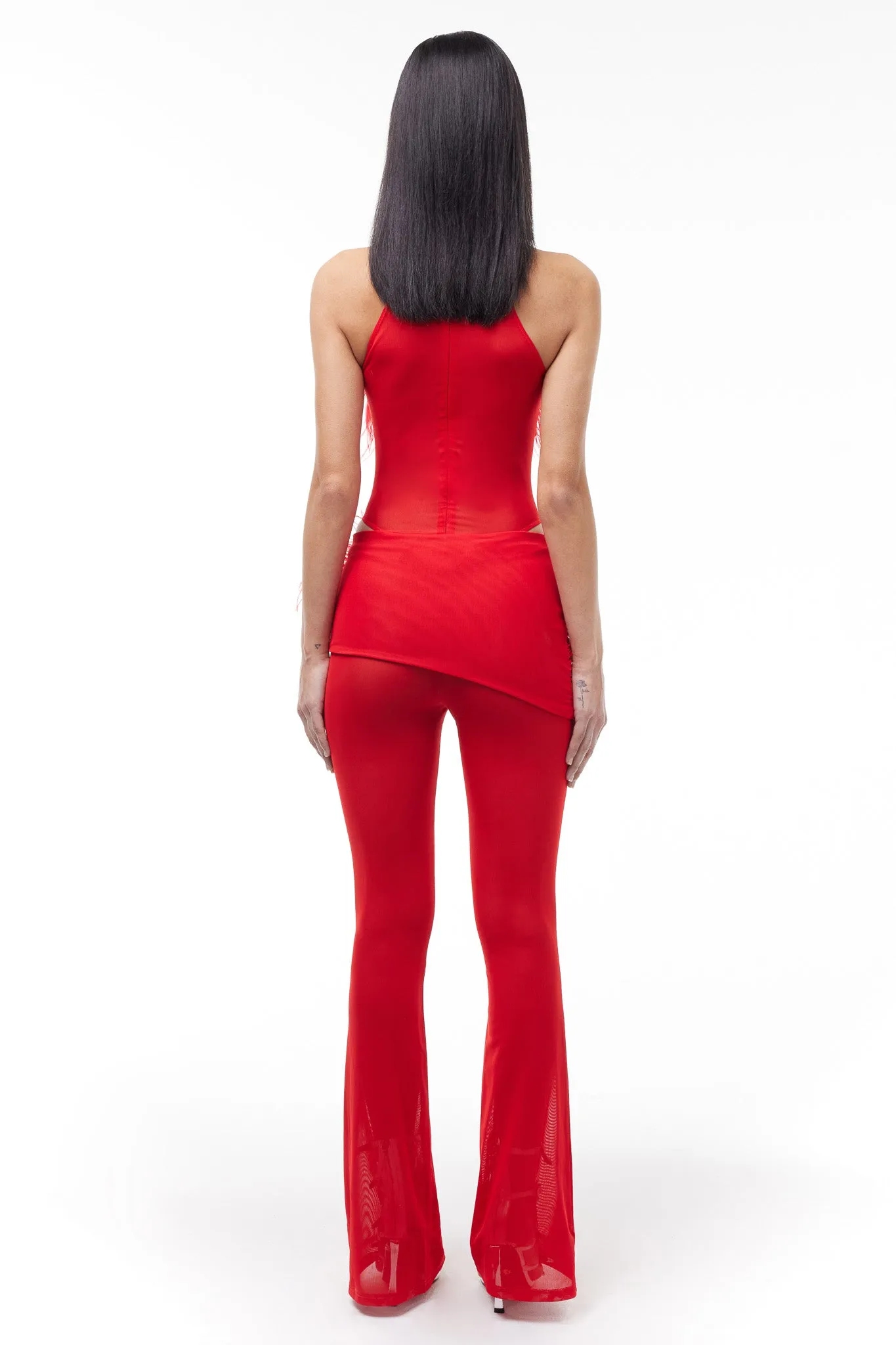 Velora Bodysuit - Red sold by The Kript product image thumbnail 5